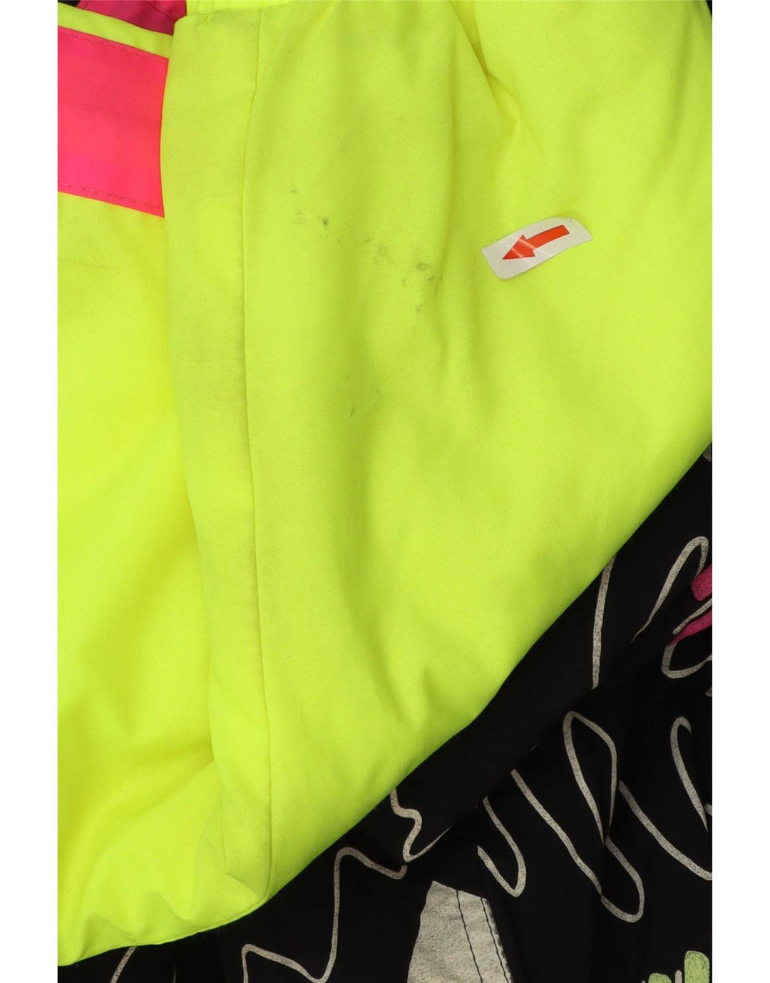 Vintage Ski Jumpsuit til mænd Stor flerfarvet Colourblock