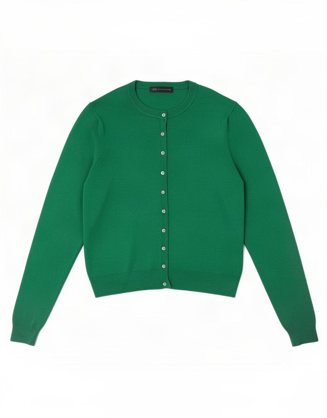 Marks & Spencer Dame Cardigan Sweater UK 14 Large Green Viscose