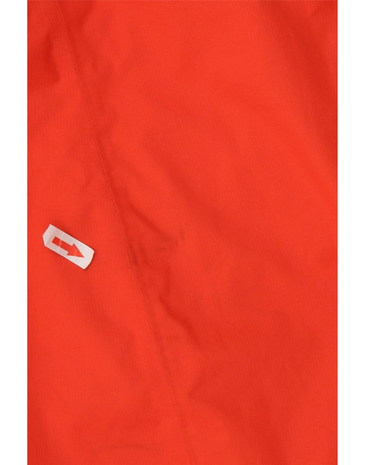 The North Face Regnjakke med hætte til kvinder UK 14 Medium Orange Polyester