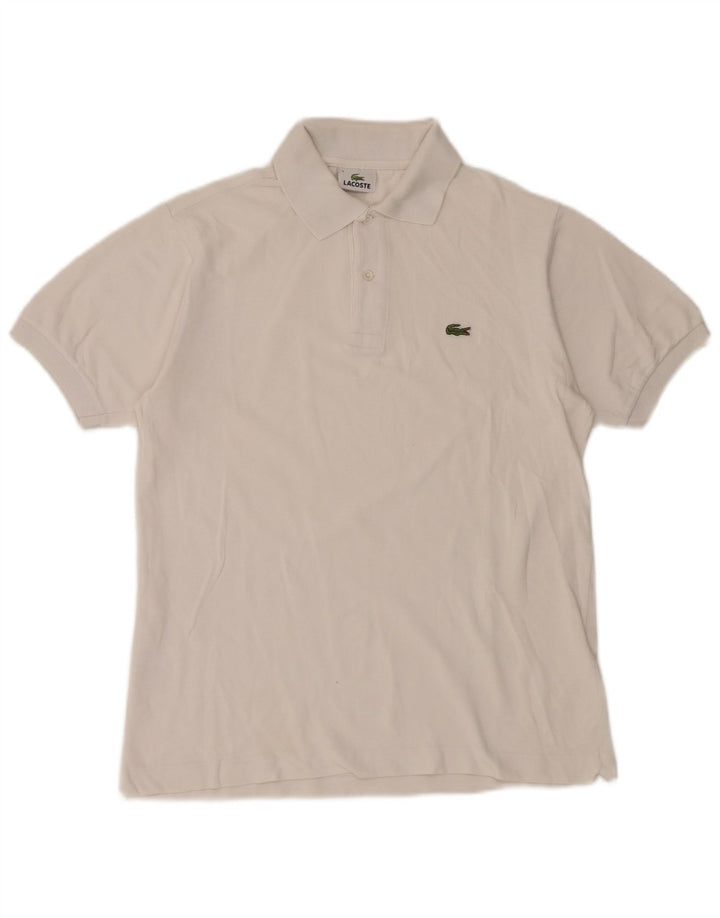Lacoste herre poloskjorte str. 3 Lille hvid bomuld