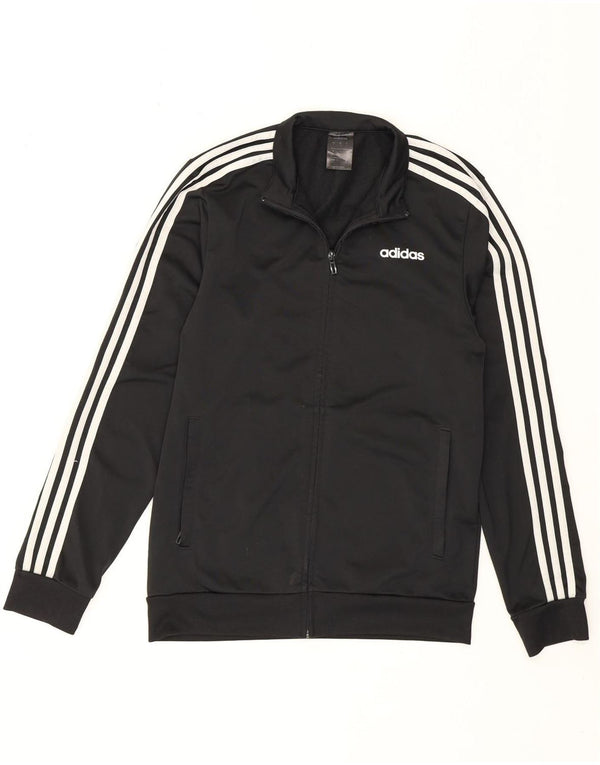 Adidas Træningsdragt til mænd, topjakke, lille sort polyester
