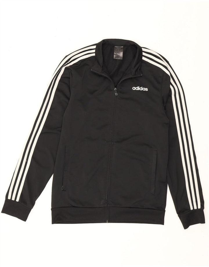 Adidas Træningsdragt til mænd, topjakke, lille sort polyester