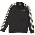 Adidas Træningsdragt til mænd, topjakke, lille sort polyester