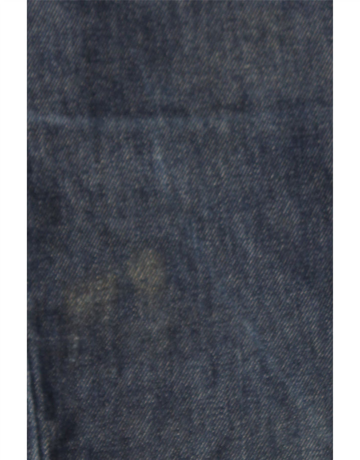 CALVIN KLEIN Mens Straight Jeans W36 L27 Navy Blue Cotton