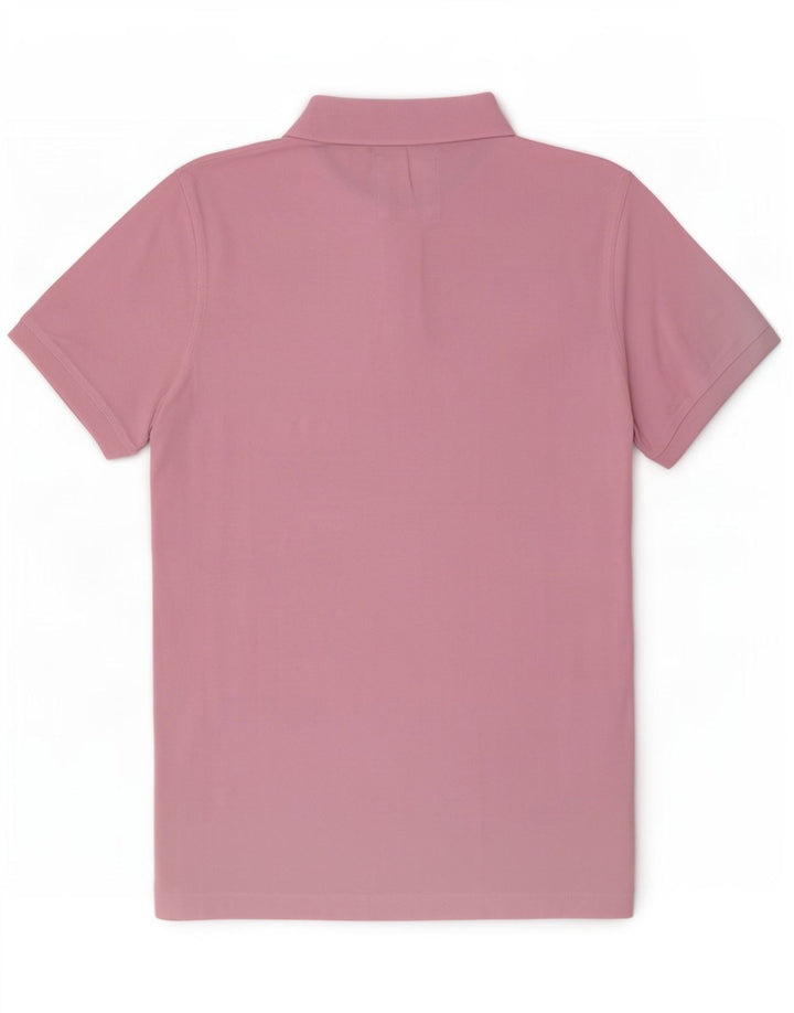 Besætningstøj Herre poloshirt Medium Pink Bomuld