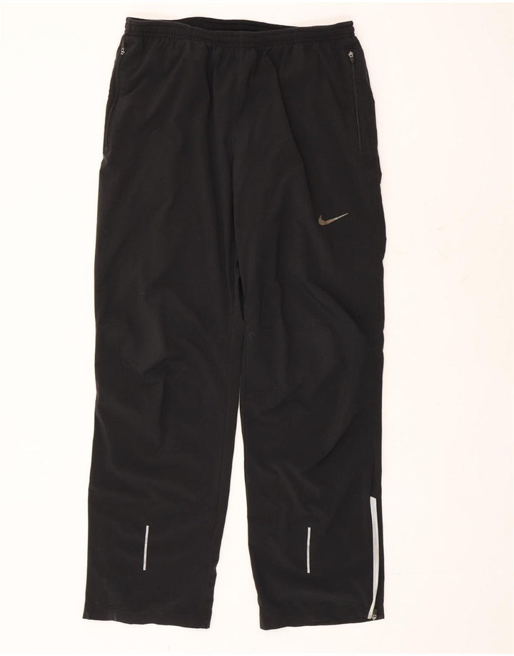 Nike Træningsdragtsbukser til mænd, store, sorte polyester
