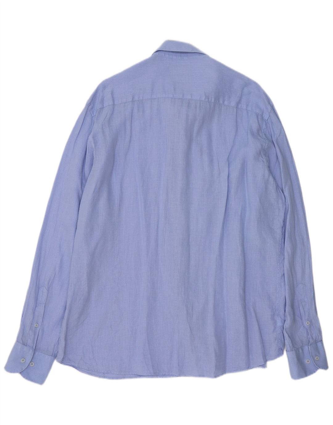 MASSIMO DUTTI Herreskjorte 2XL Blå Linned