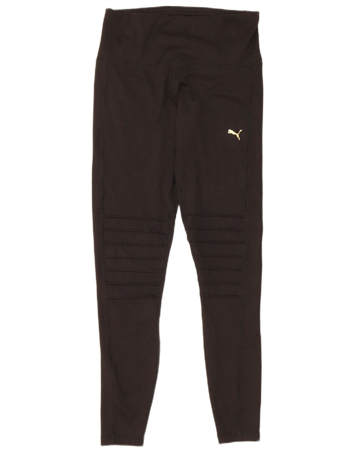 Puma Dame Leggings UK 12 Medium Sort Polyester