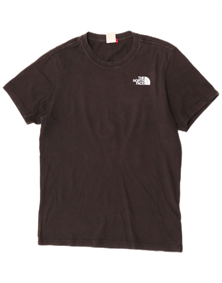 The North Face Herre grafisk T-shirt Top Lille sort bomuld
