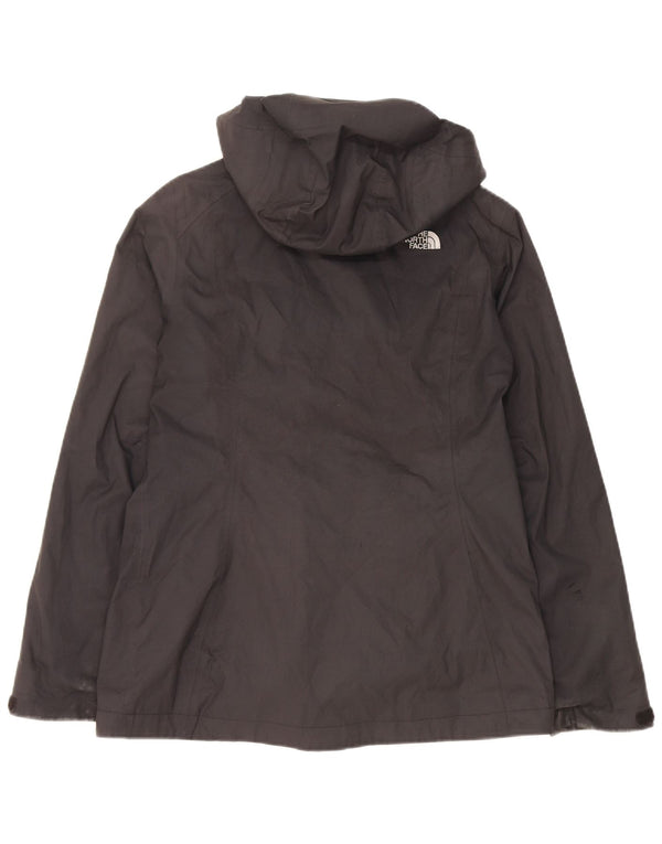 The North Face vindjakke med hætte til kvinder UK 14 Medium Sort