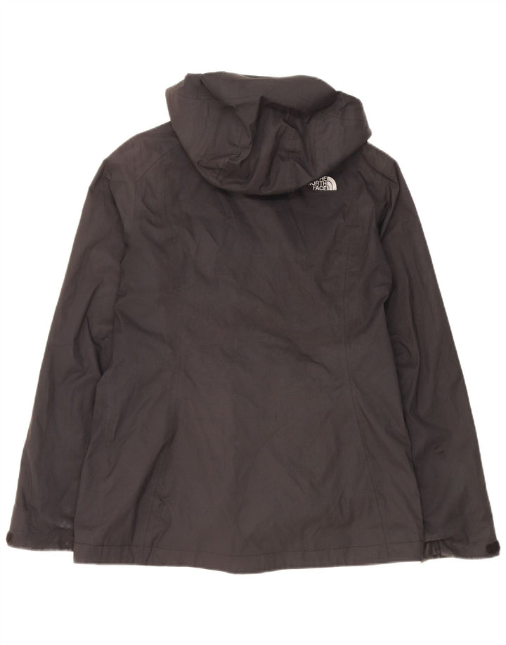 The North Face vindjakke med hætte til kvinder UK 14 Medium Sort