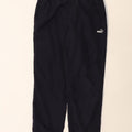Puma træningsdragt bukser til kvinder UK 16 Large Navy Blue Polyester
