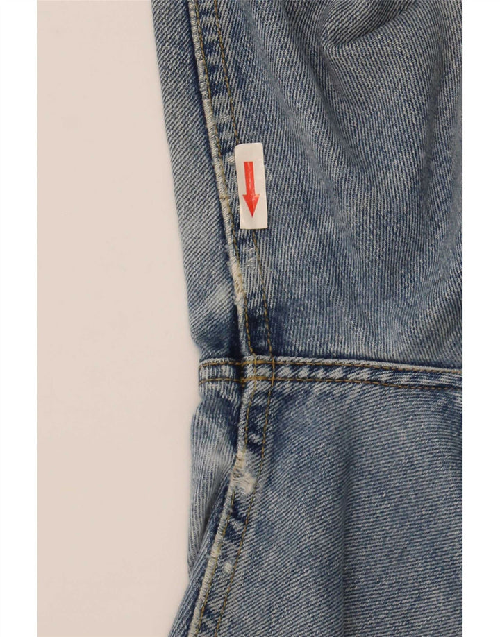 Calvin Klein Straight Jeans til mænd W30 L29 Blå Bomuld