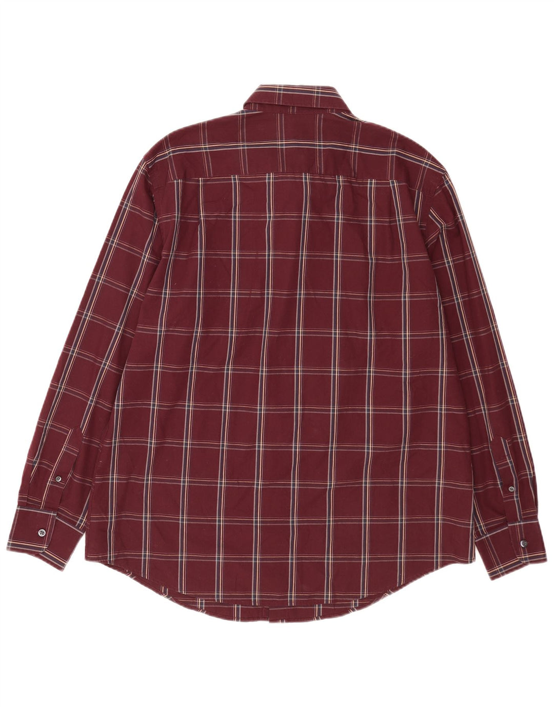 Dockers herreskjorte str. 16 16 1/2 Large rød ternet bomuld