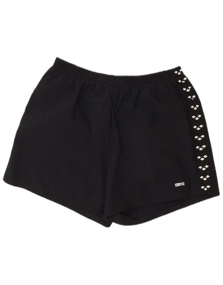 Arena Herre grafiske svømmeshorts XL Sort polyester