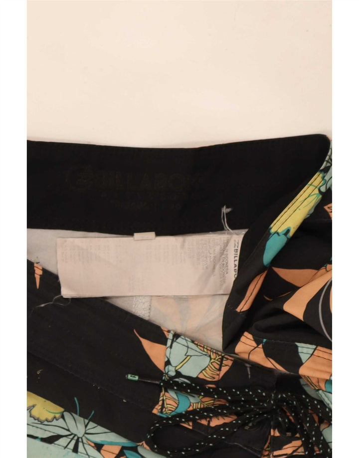 Billabong Badeshorts til mænd, store flerfarvede blomsterpolyester