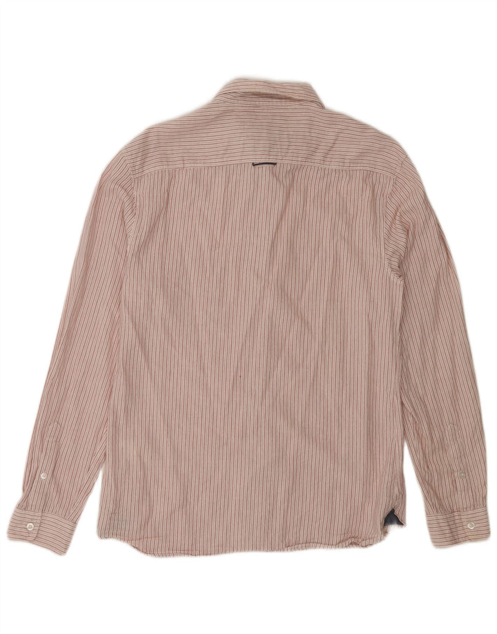 White Stuff Herre Slim Fit skjorte Medium Pink Stribet bomuld
