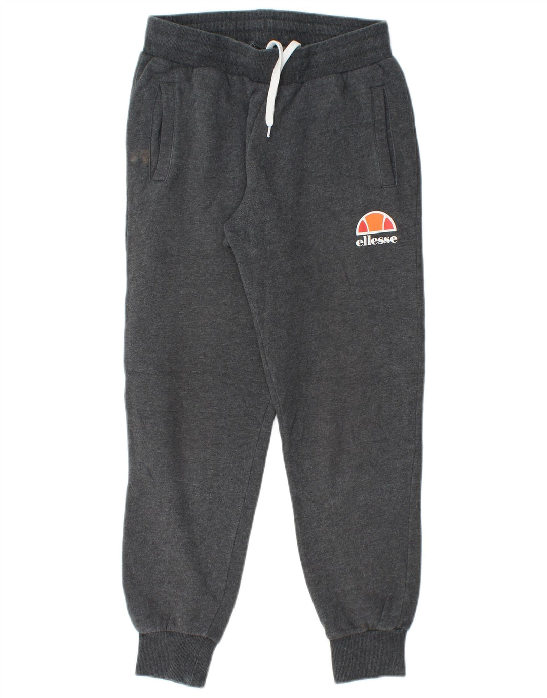 ELLESSE Womens Tracksuit Trousers Joggers UK 8 Small Grey Cotton