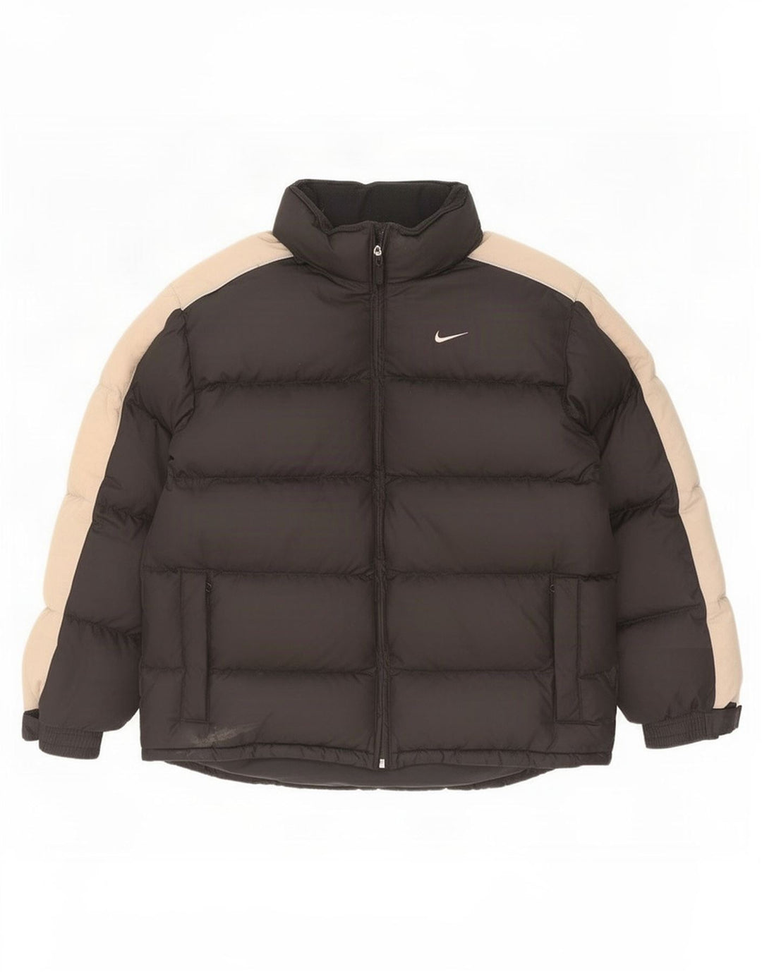Nike drenge polstret jakke 13-14 år XL Sort Colourblock Polyester