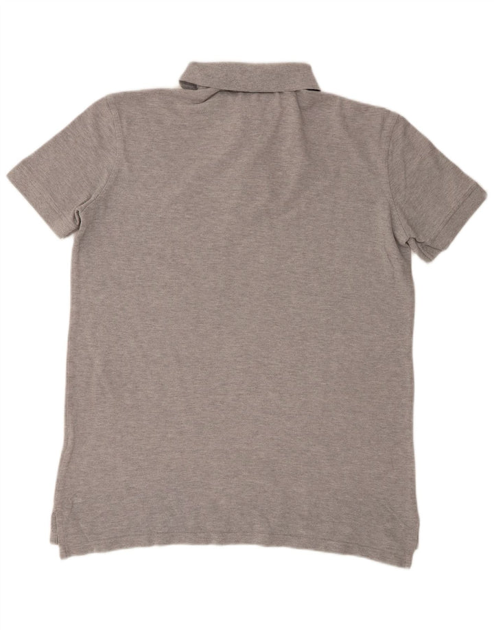 Tommy Hilfiger Herre poloshirt Medium Grey Flecked Bomuld