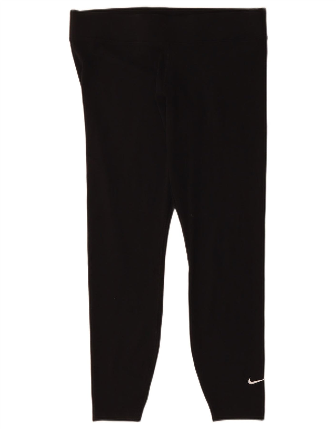 Nike Dame Leggings UK 14 Large Black Bomuld