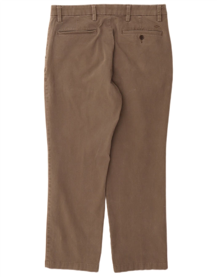Dockers Herre Regular Chino Bukser W32 L28 Khaki Bomuld