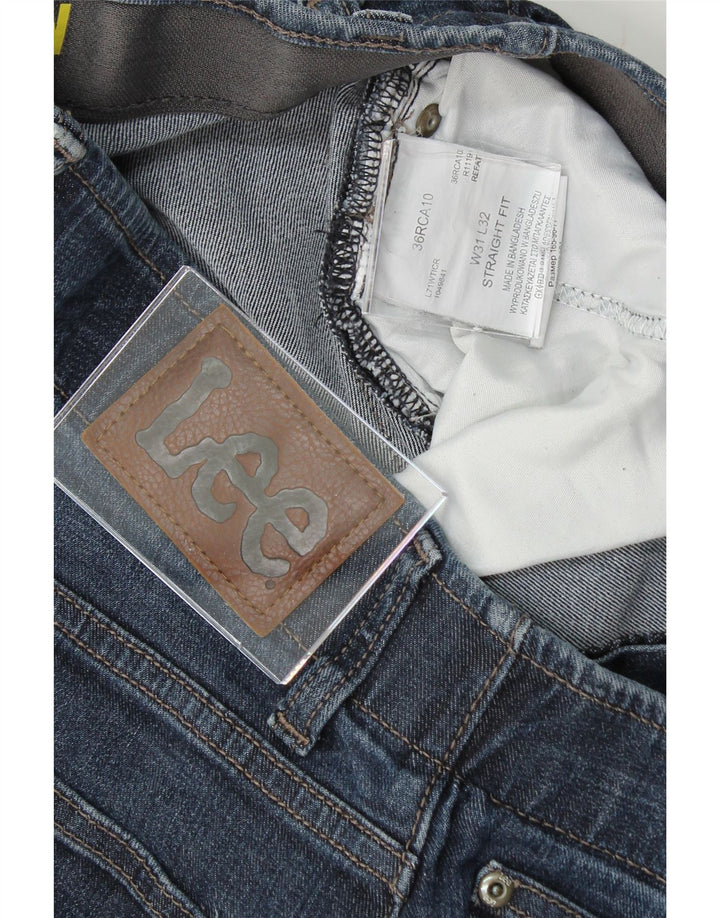 LEE Womens Straight Jeans W31 L32 Blue Vintage Lee and Second-Hand Lee from Messina Hembry 