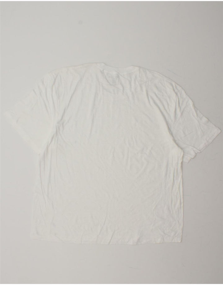NAUTICA Mens T-Shirt Top XL White Cotton Vintage Nautica and Second-Hand Nautica from Messina Hembry 