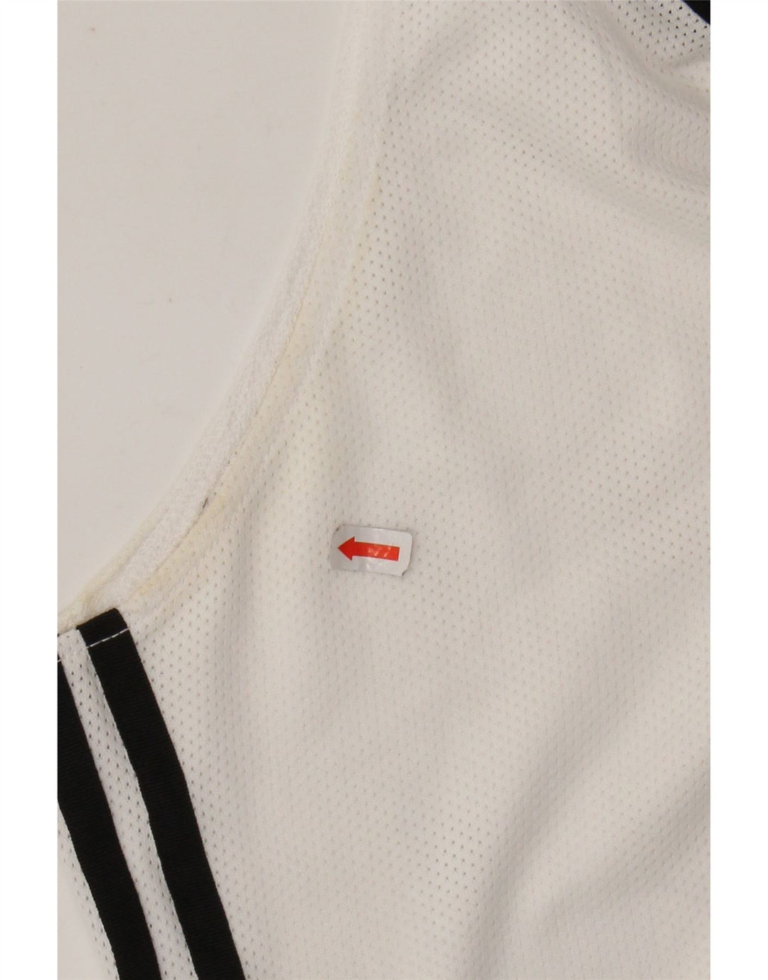 ADIDAS Womens Crop Vest Top UK 16 Large White Polyester