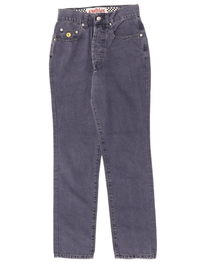 Energie Dame Jeans med høj talje W26 L29 Blå