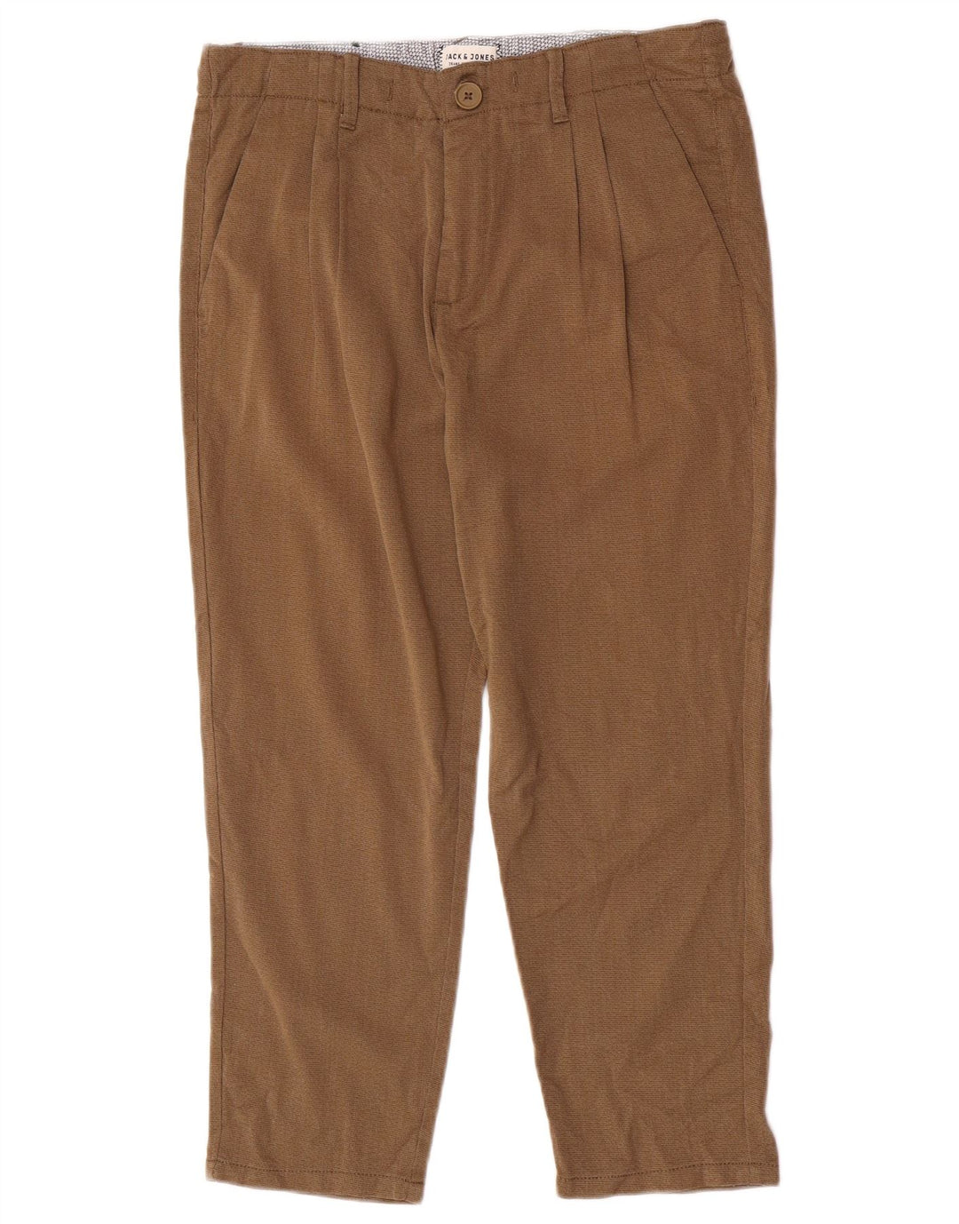 Jack & Jones Herre Pegged Chino Bukser W30 L23 Brun Polyester