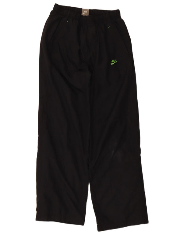 Nike piger grafisk træningsdragt bukser 12-13 år store sorte polyester