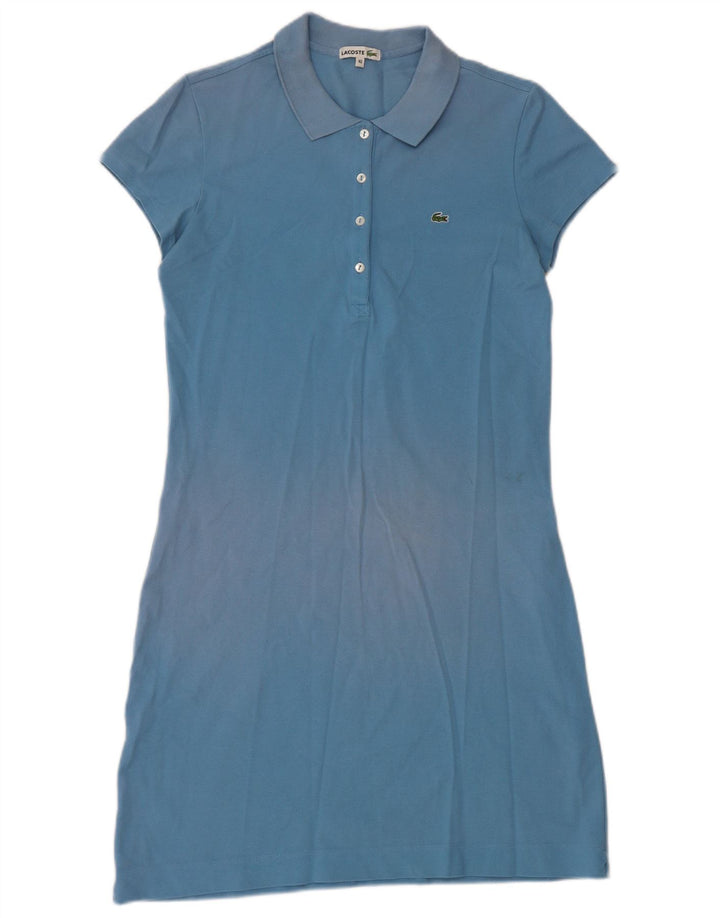 Lacoste Dame Polo Kjole Størrelse 40 Medium Blå