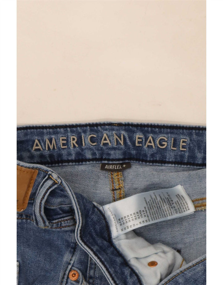 American Eagle Herre Airflex Slim Jeans W36 L30 Blå Bomuld
