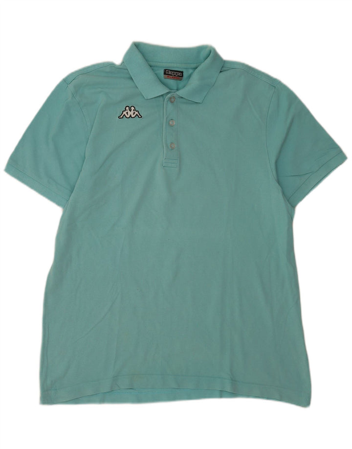 Kappa herre poloshirt XL blå