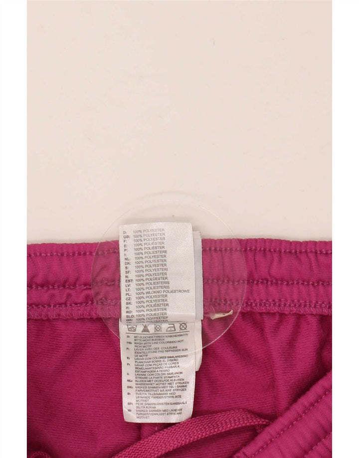 Adidas Træningsdragtsbukser til kvinder UK 12 Medium Pink Polyester