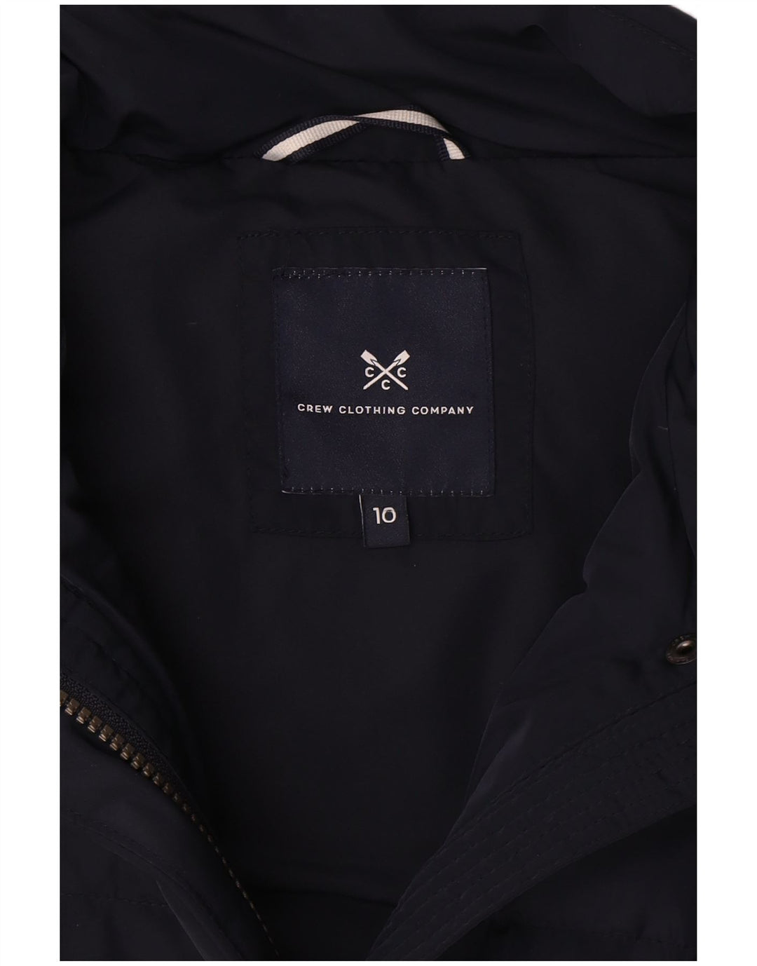Besætningstøj Dame Oversized Polstret Gilet UK 10 Small Navy Blue Polyester