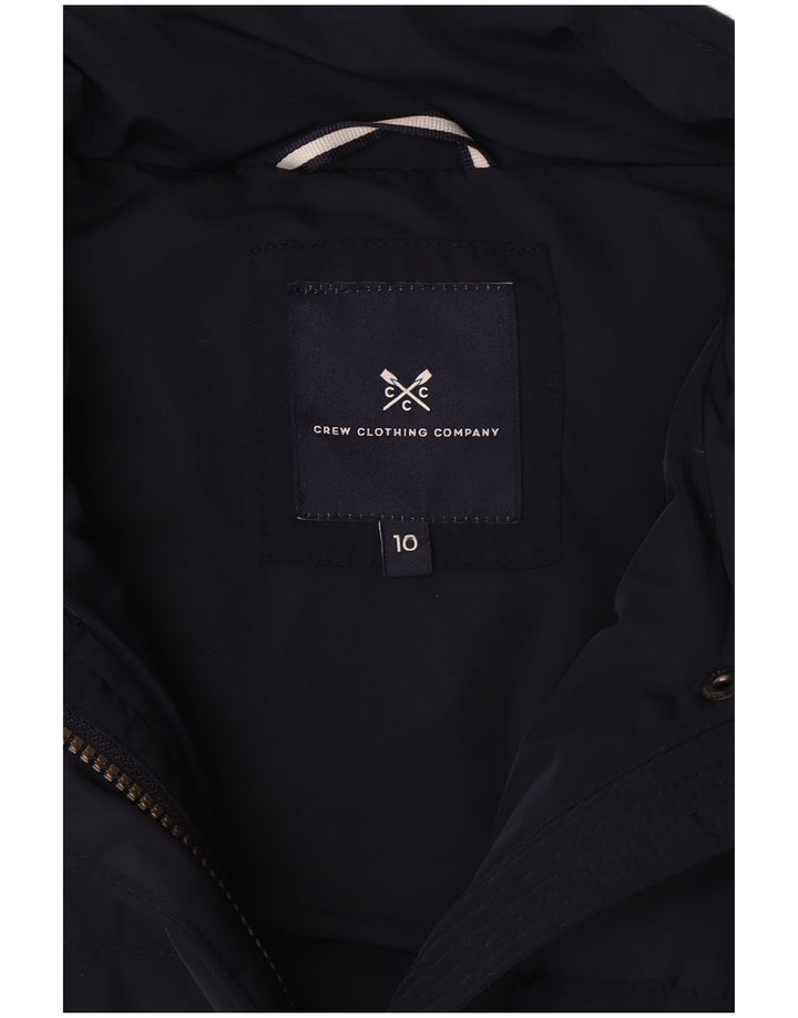 Besætningstøj Dame Oversized Polstret Gilet UK 10 Small Navy Blue Polyester