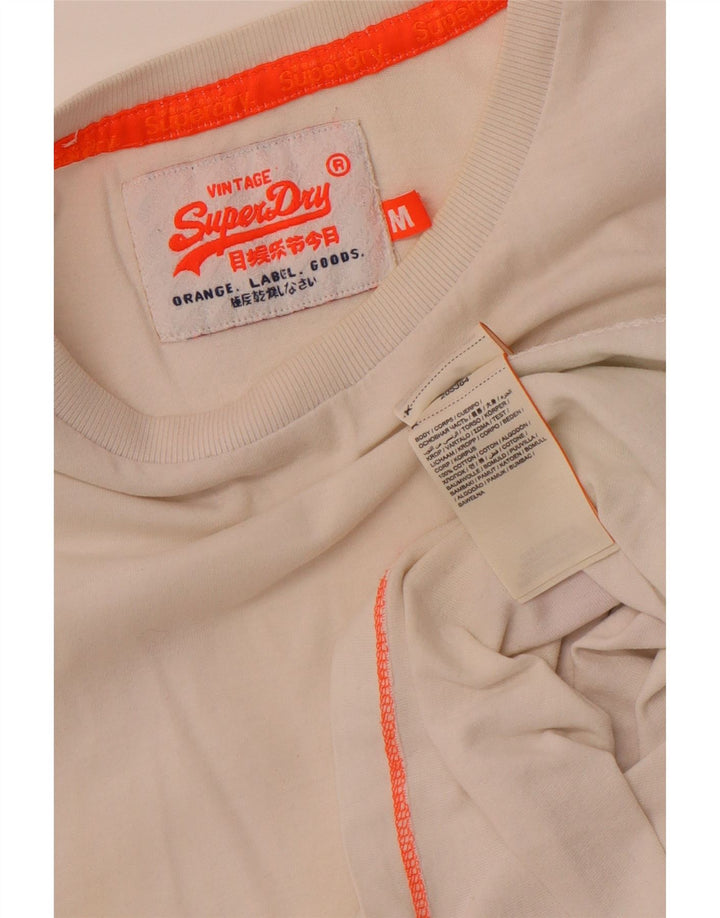 Superdry Herre Medium Hvid Bomuld