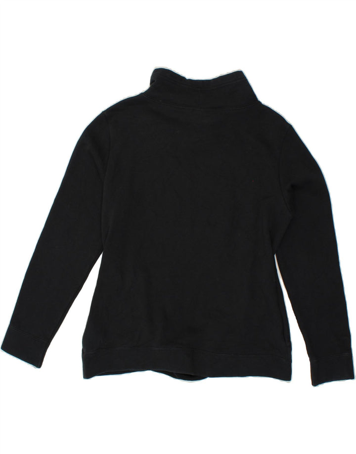 PUMA Womens Graphic Sweatshirt Jumper UK 14 Large Black Cotton Vintage Puma and Second-Hand Puma from Messina Hembry 