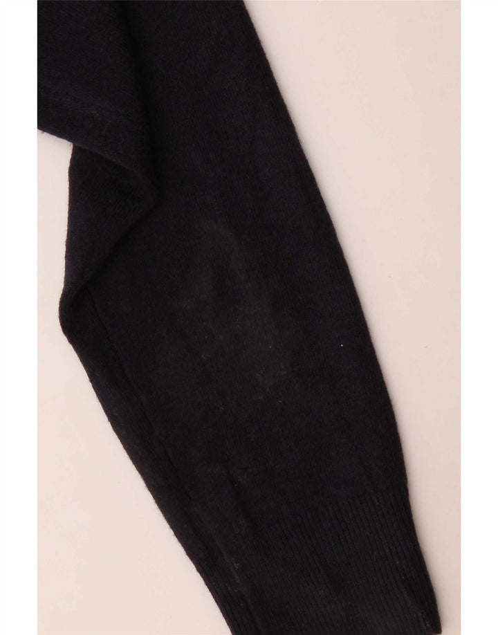 Marks & Spencer Dame Crop Open Cardigan Sweater UK 14 Medium Navy Blue