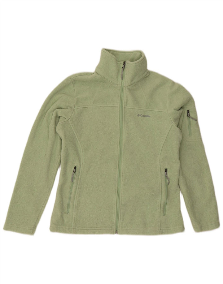 Columbia Dame Fleecejakke UK 14 Medium Grøn Polyester