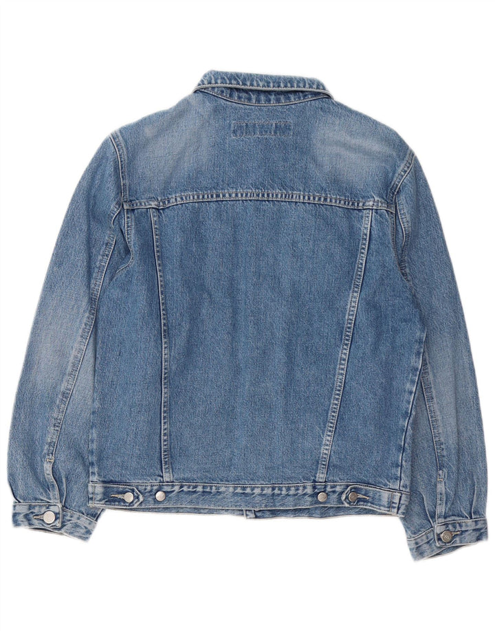 Wild Jeans Dame denimjakke UK 18 XL Blå Bomuld
