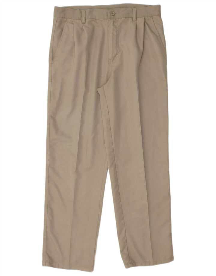 DUNLOP Herre Pegged Chino Bukser W34 L31 Beige Polyester