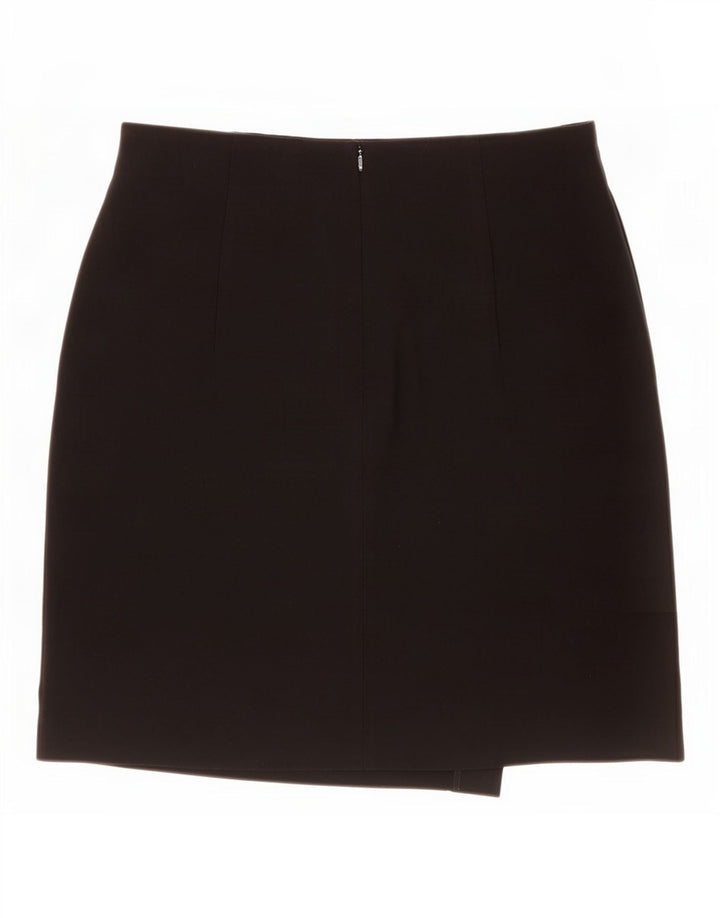 Marks & Spencer Pencil Nederdel til kvinder UK 14 Large W32 Black Polyester