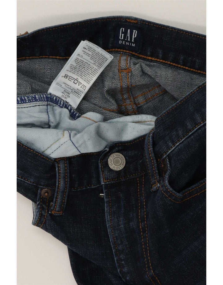 Gap Dame Slim Jeans W28 L32 Blå Bomuld