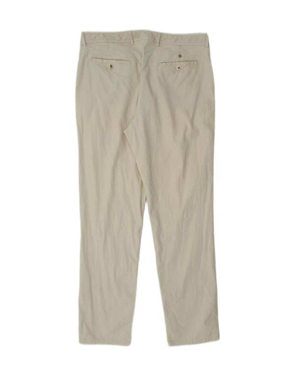 Massimo Dutti Herre lige Chinobukser EU 44 Large W34 L29 Beige Bomuld
