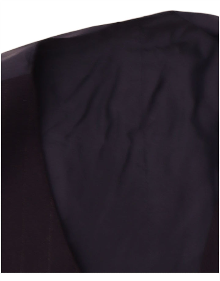 Vintage herrevest lille marineblå stribet