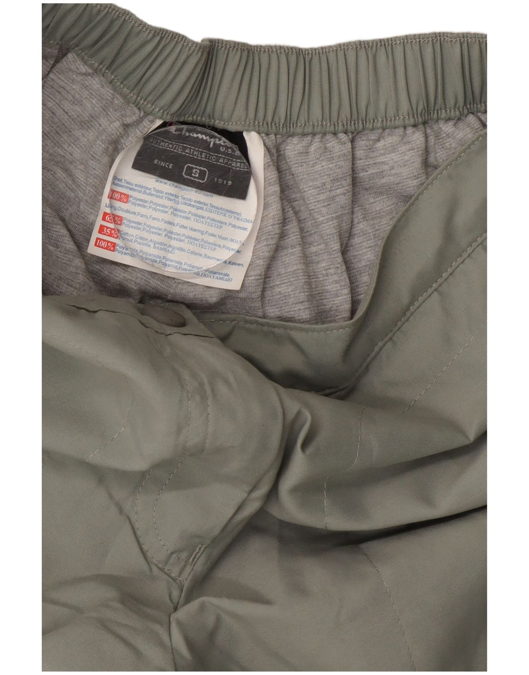 Champion Dame Windbreaker Bukser UK 8 Small Grey Polyester