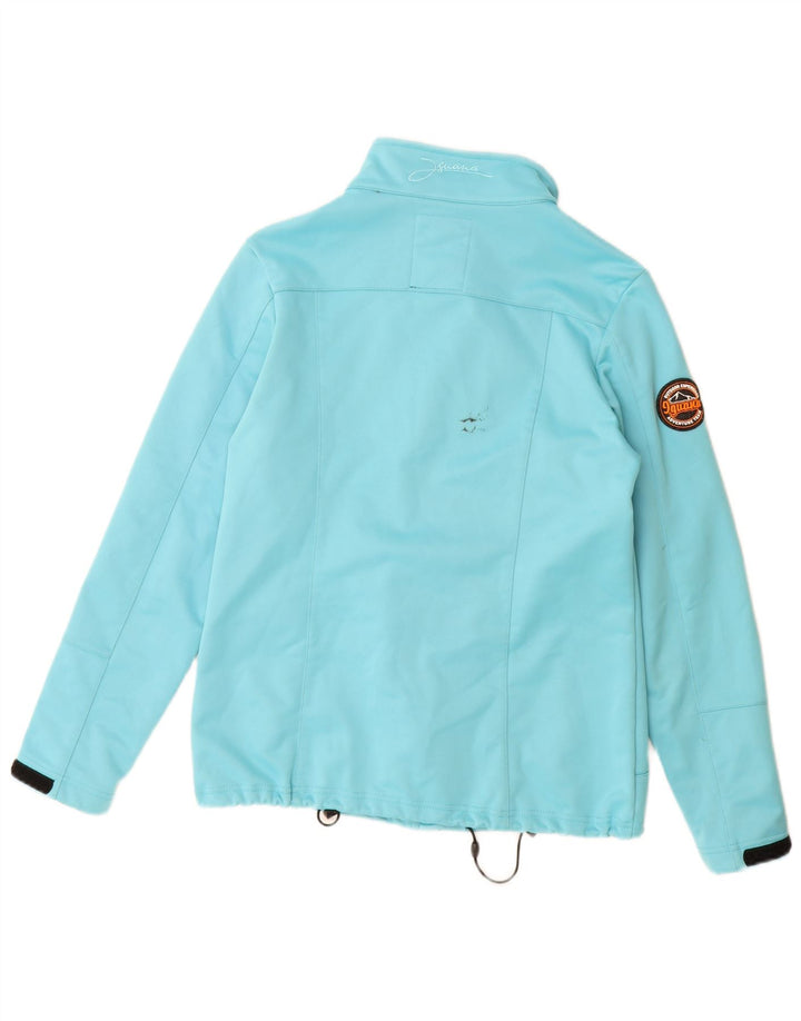 Iguana Dame Windbreaker Jacket EU 38 Medium Blue Polyester